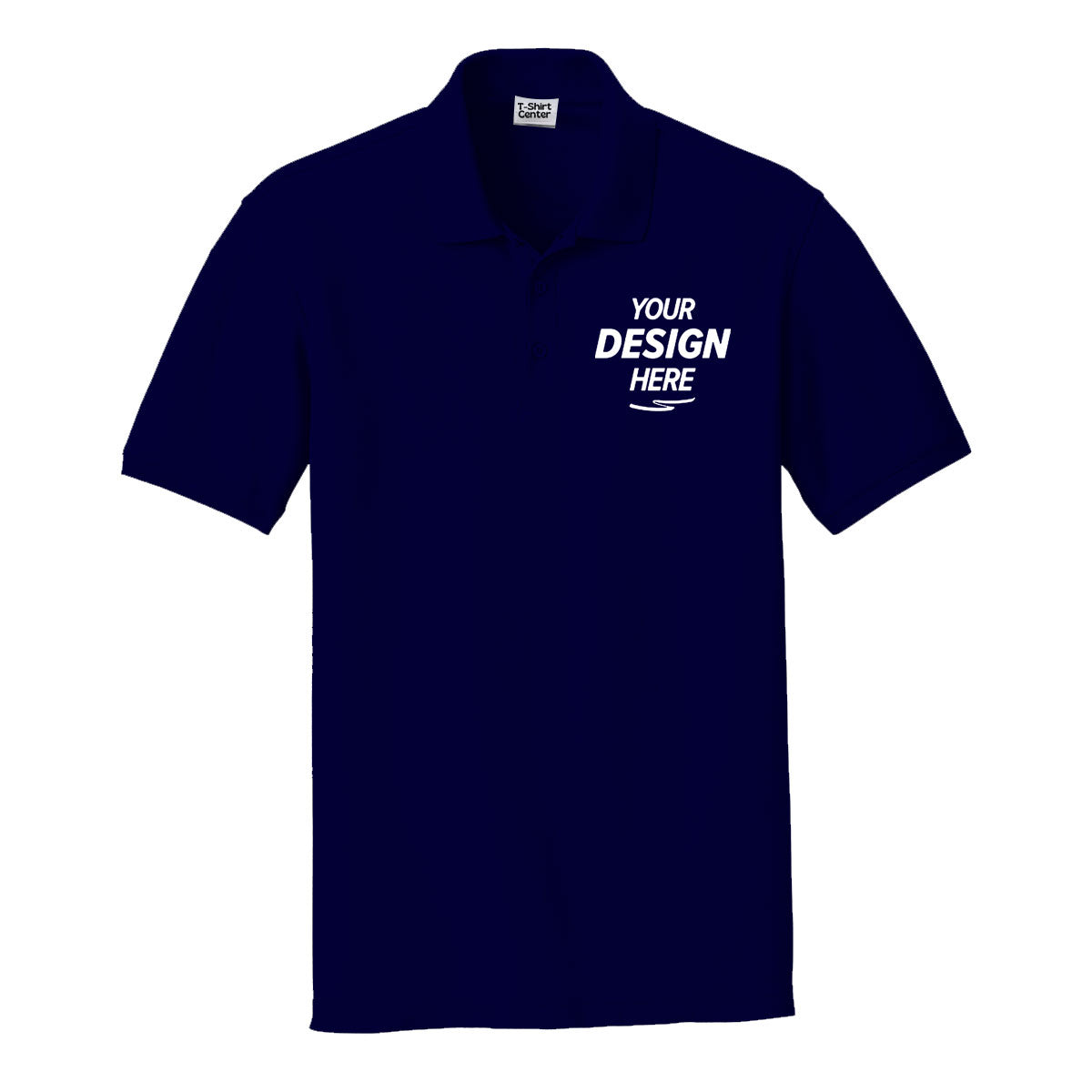 Custom Cotton Polo Shirts (100 pcs)