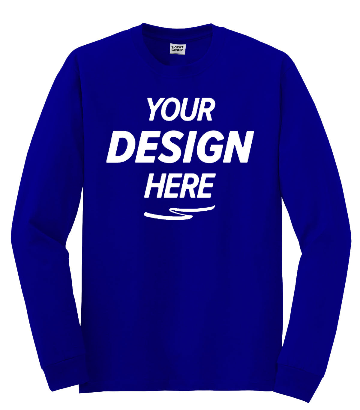 Custom Heavy Cotton Long Sleeves (100 pcs)