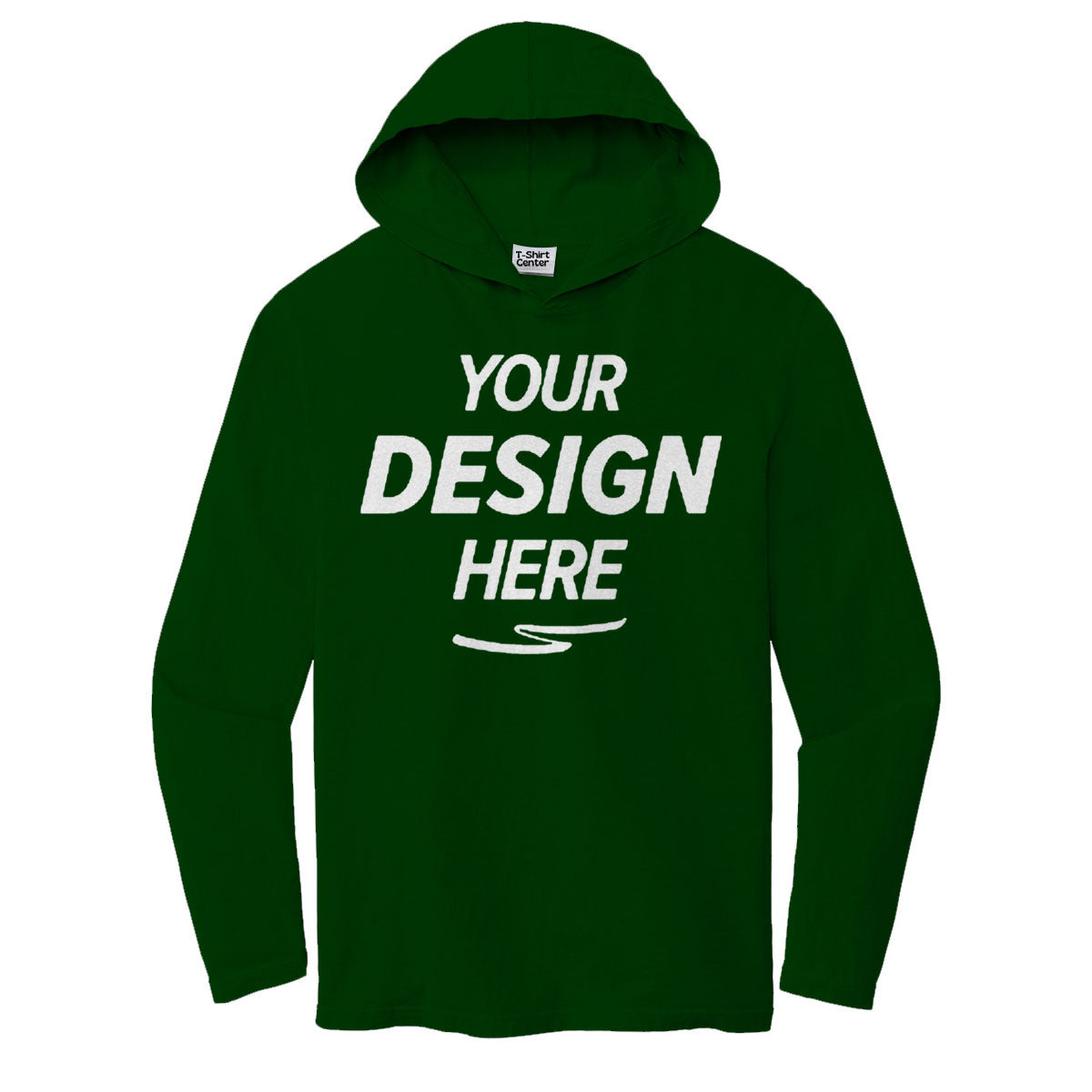 Custom Dri Fit  Hooded Long Sleeve (100 pcs)