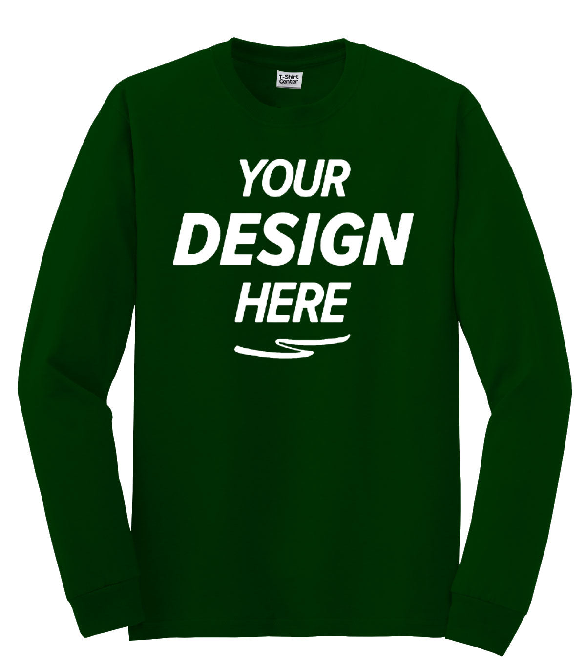 Custom Heavy Cotton Long Sleeves (100 pcs)
