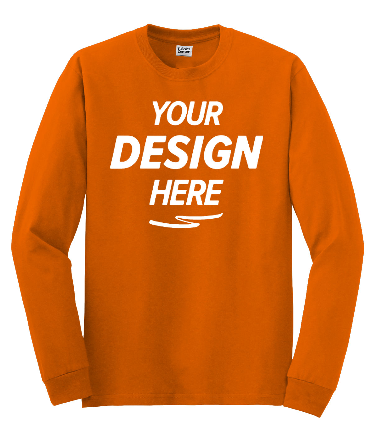 Custom Heavy Cotton Long Sleeves (100 pcs)