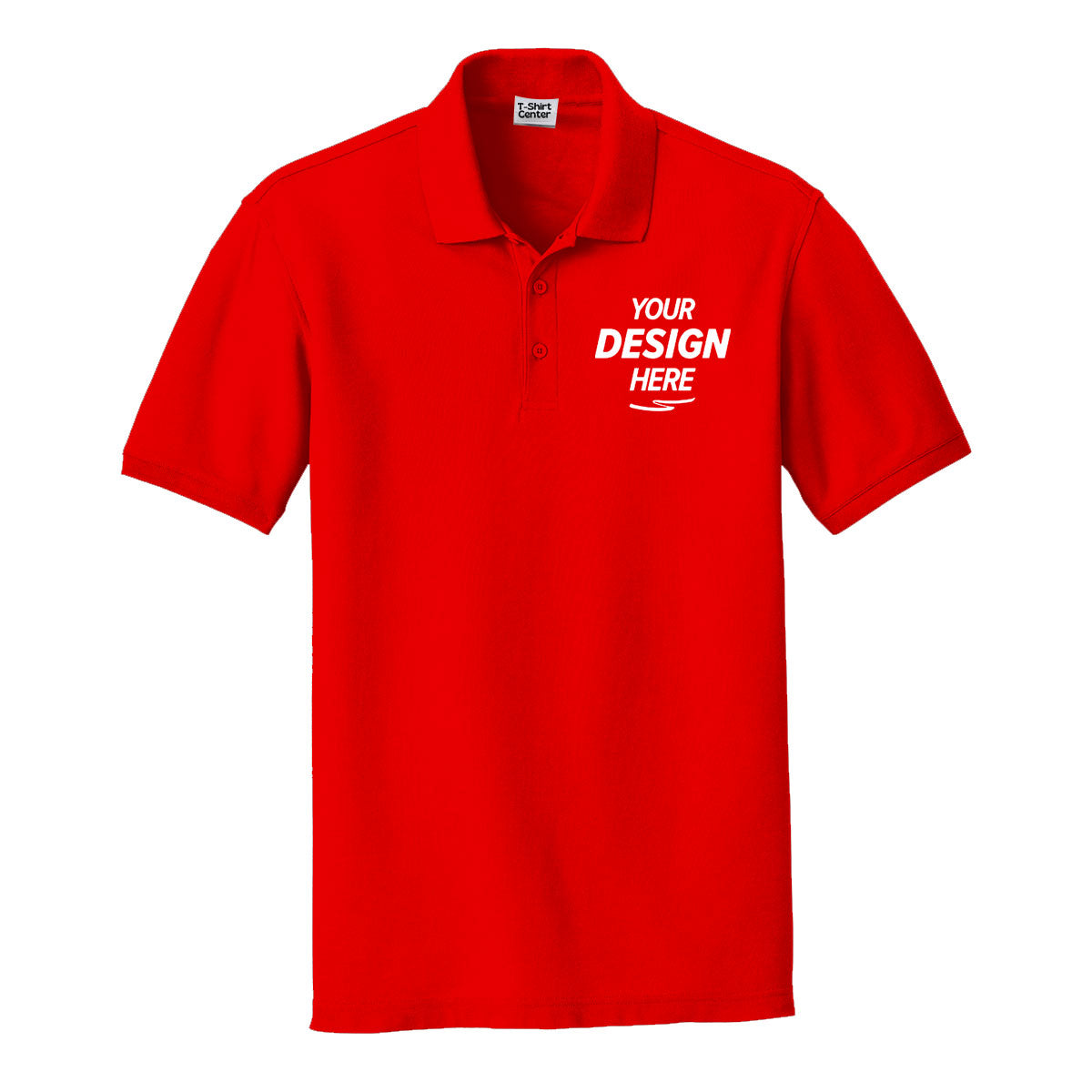 Custom Cotton Polo Shirts (100 pcs)