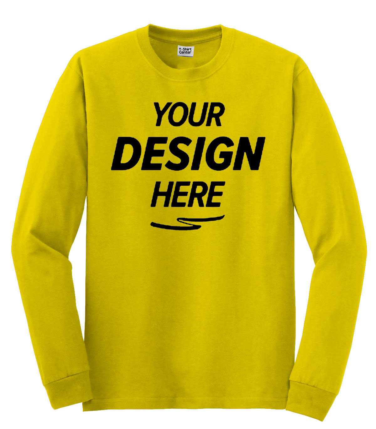 Custom Heavy Cotton Long Sleeves (100 pcs)